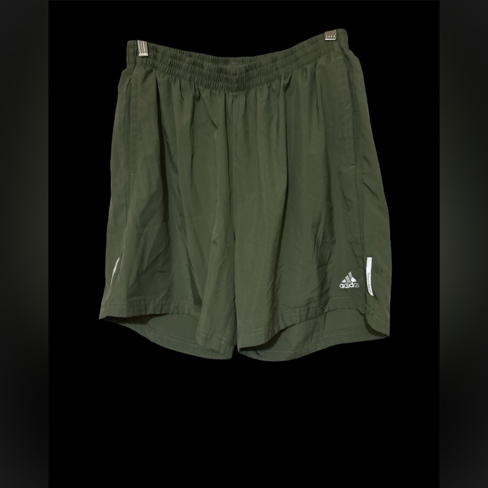 Adidas Men's Olive Athletic Shorts